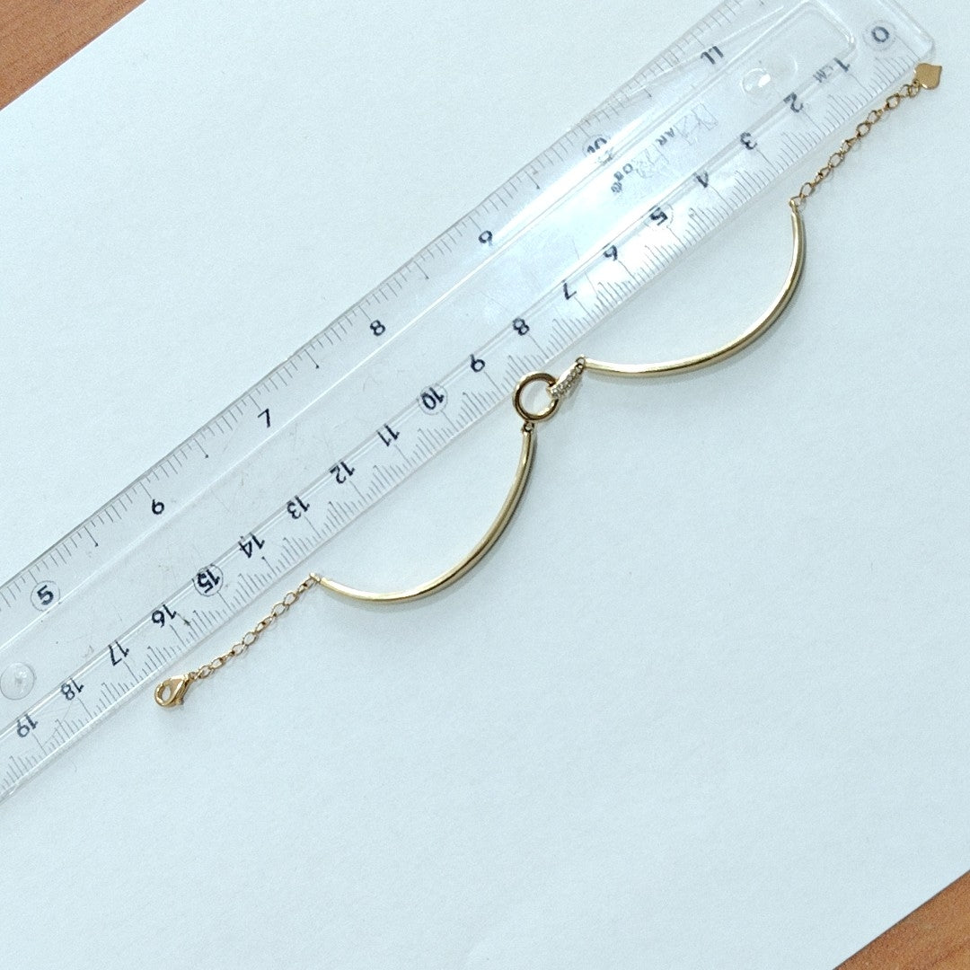 PULSERA ORO 14 K 3.6 GRMS (SEMINUEVO)