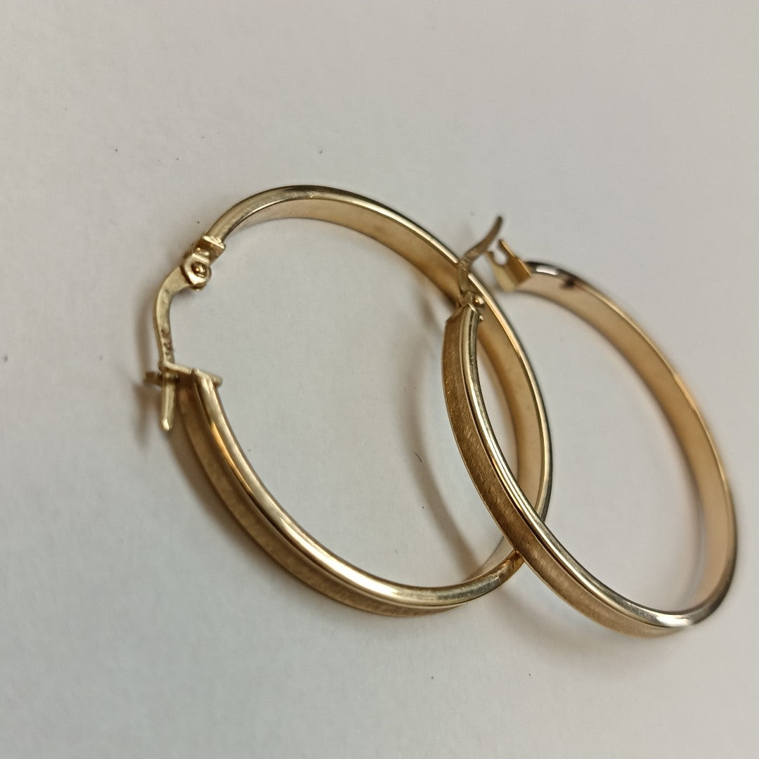 ARRACADAS PAR ORO 14 K 2.2 GRMS (SEMINUEVO)
