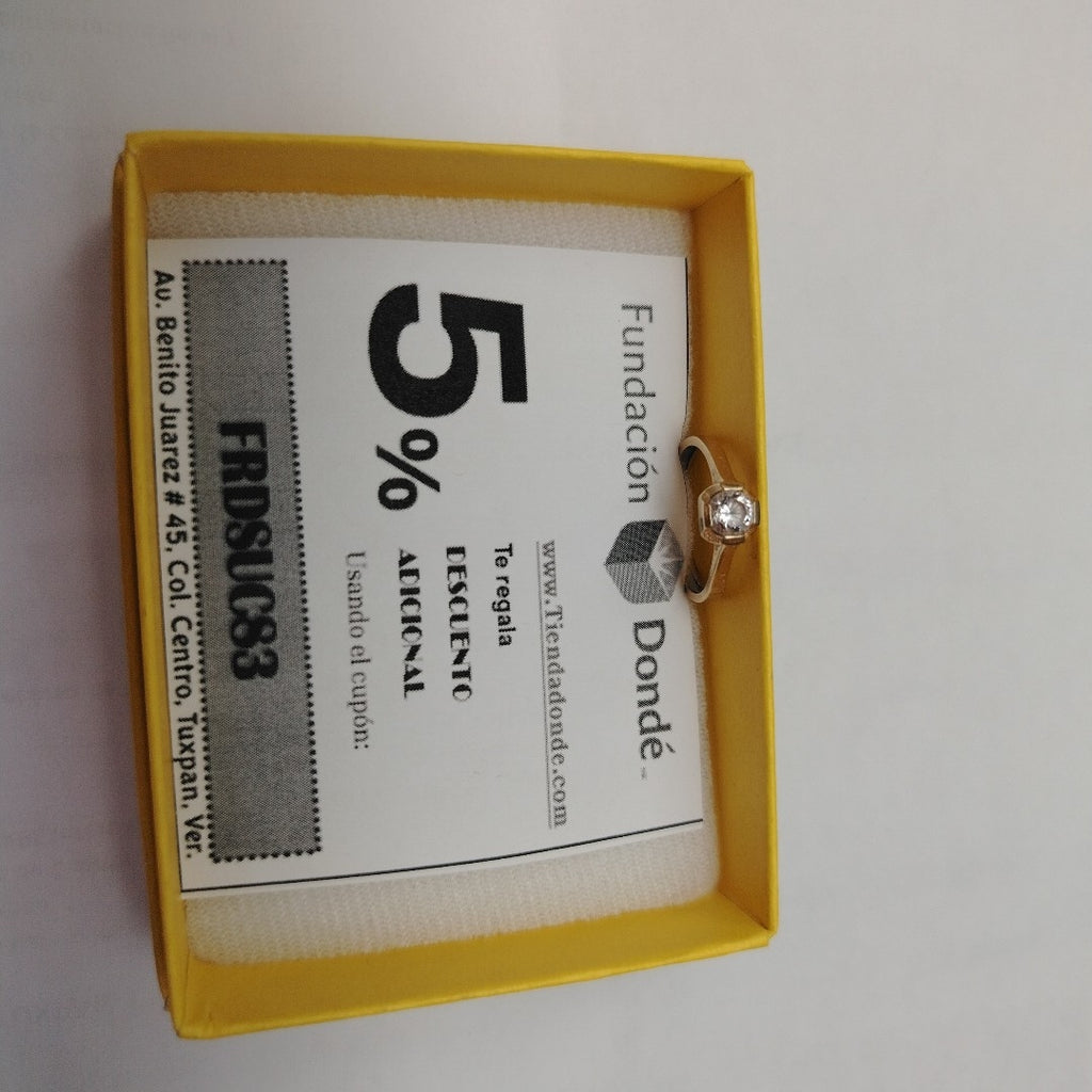 ANILLITO ORO 14 K 1.6 GRMS (SEMINUEVO)