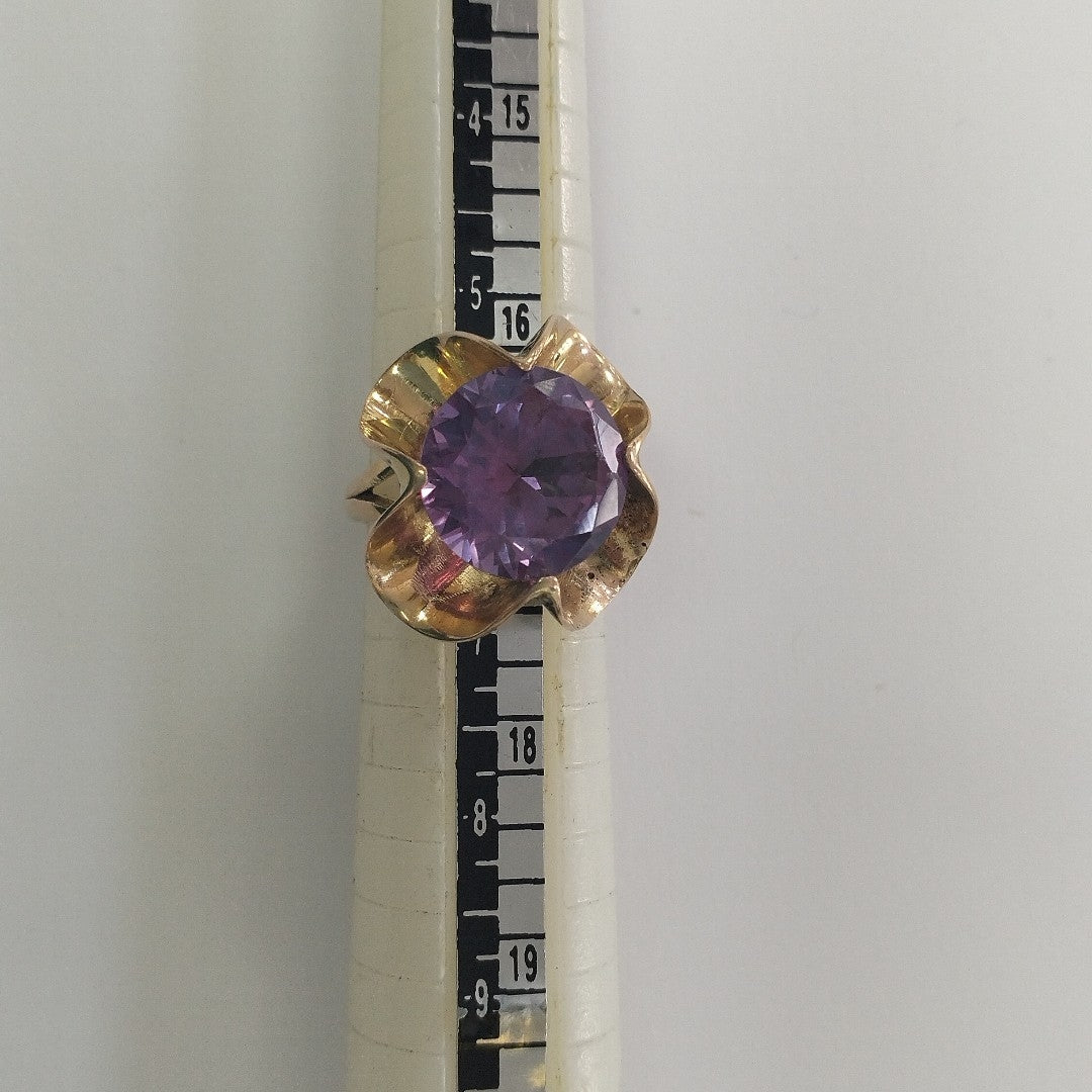 ANILLO ORO 10 K 6.6 GRMS (SEMINUEVO)