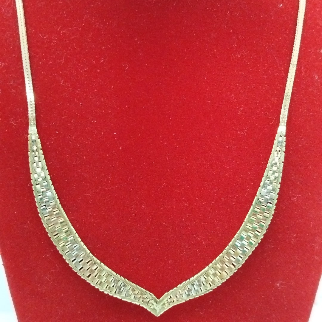 GARGANTILLA ORO,ORO COMBINADO 10 K 11,80 GRMS (SEMINUEVO)
