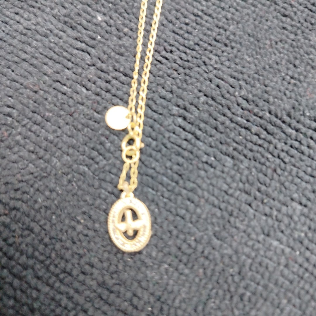 CADENA, MEDALLA RELIGIOSA ORO 10 K 1.4 GRMS (SEMINUEVO)