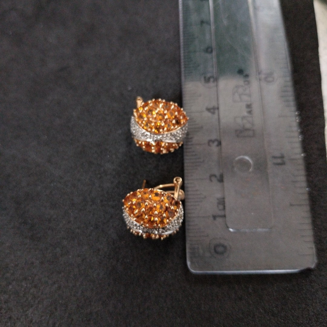 ARETES PAR ORO 14 K 8.1 GRMS (SEMINUEVO)