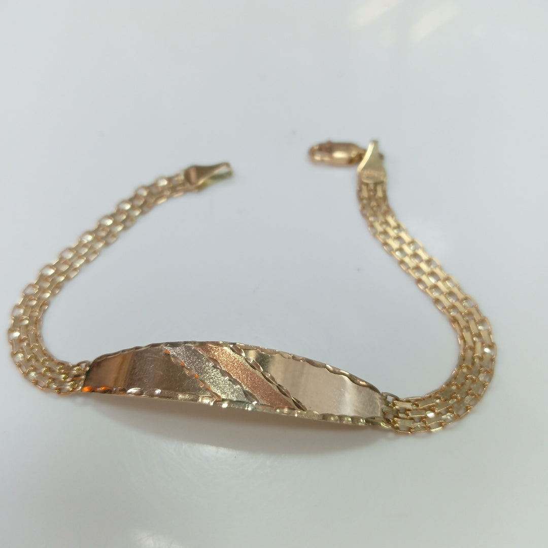 ESCLAVA ORO 10 K 4.6 GRMS (SEMINUEVO)