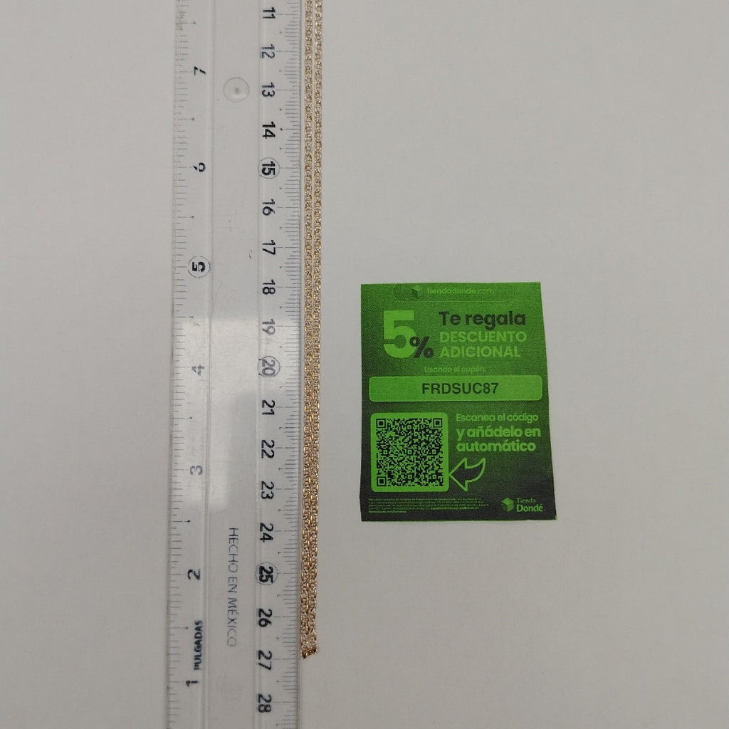 CADENA ORO 10 K 3,40 GRMS (SEMINUEVO)