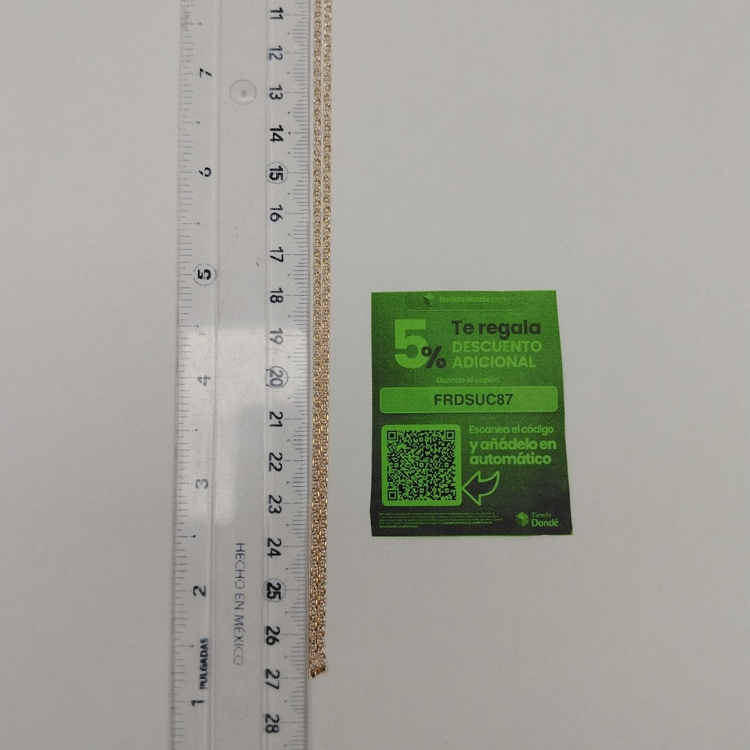 CADENA ORO 10 K 3,40 GRMS (SEMINUEVO)