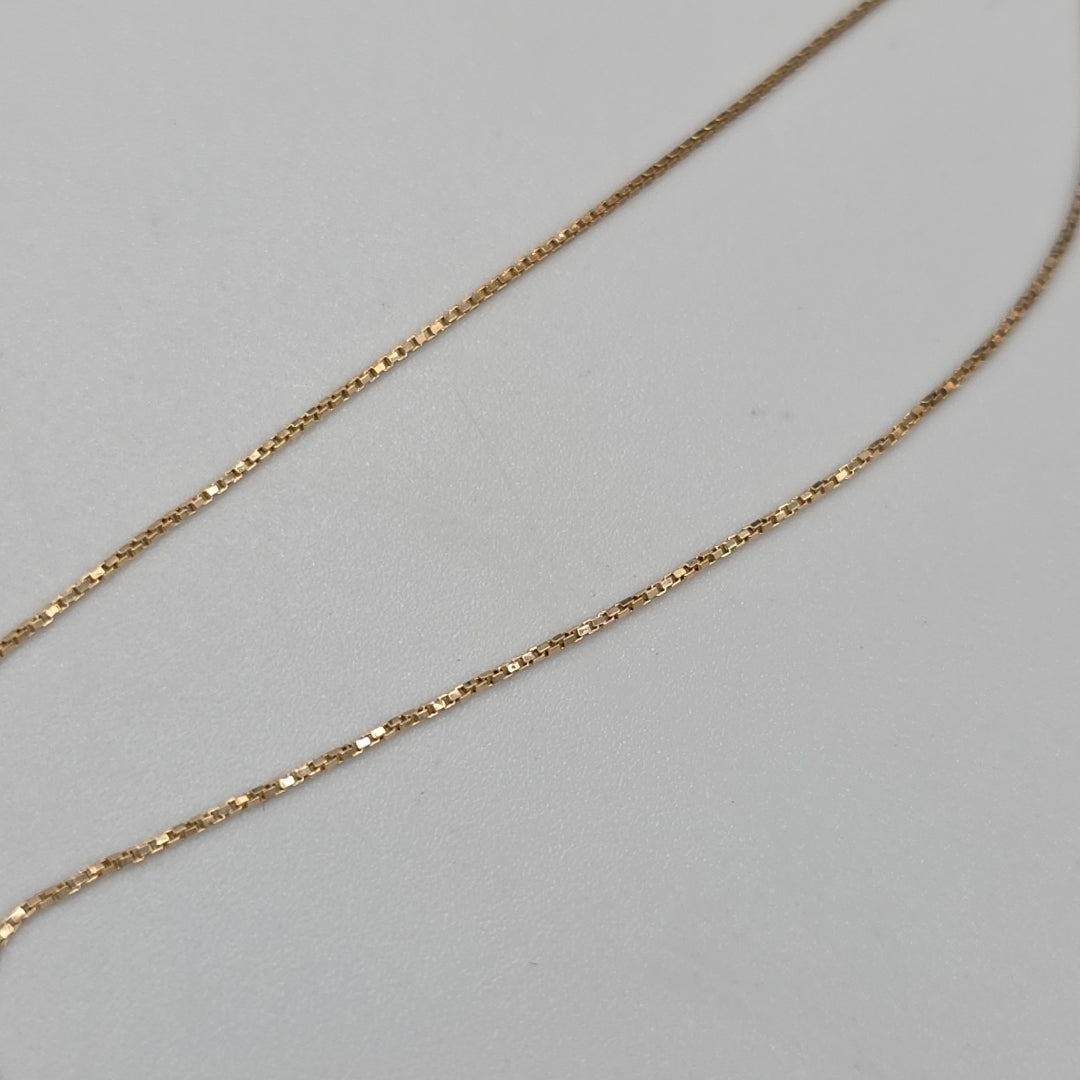 CADENA ORO 14 K 1.3 GRMS (SEMINUEVO)