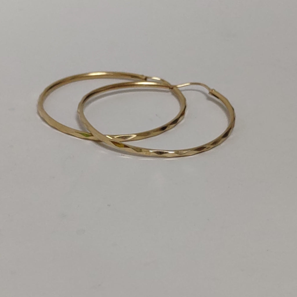 ARRACADAS PAR ORO 14 K 2.5 GRMS (SEMINUEVO)