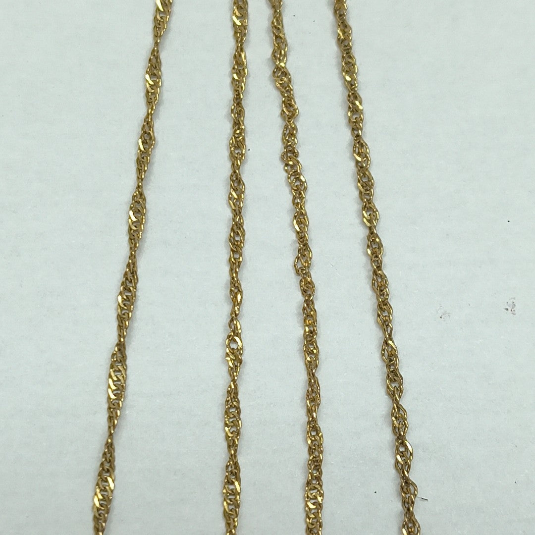 CADENA ORO 10 K 1.5 GRMS (SEMINUEVO)