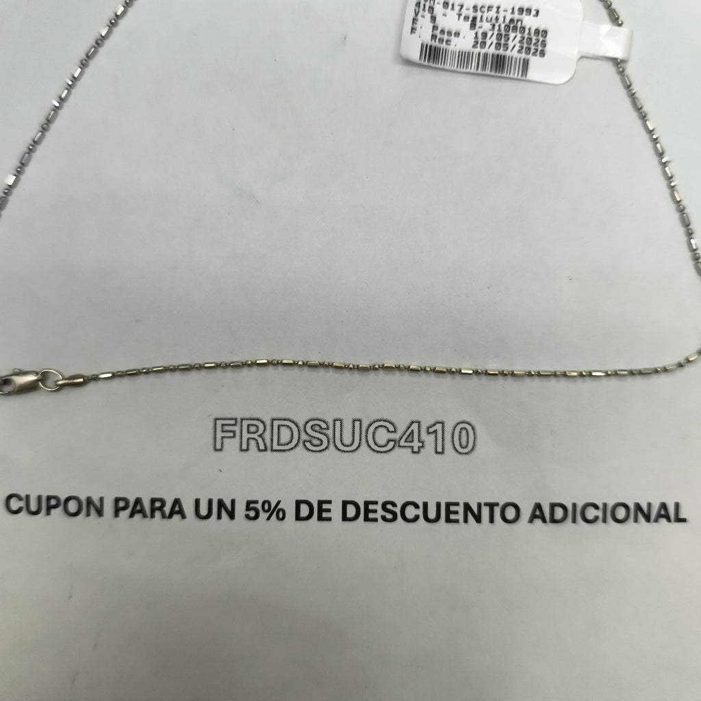 COLLAR PLATA 2 GRMS (SEMINUEVO)