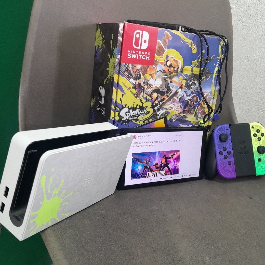 CONSOLA DE VIDEOJUEGO NINTENDO SWITCH OLED 64 GB (SEMINUEVO)