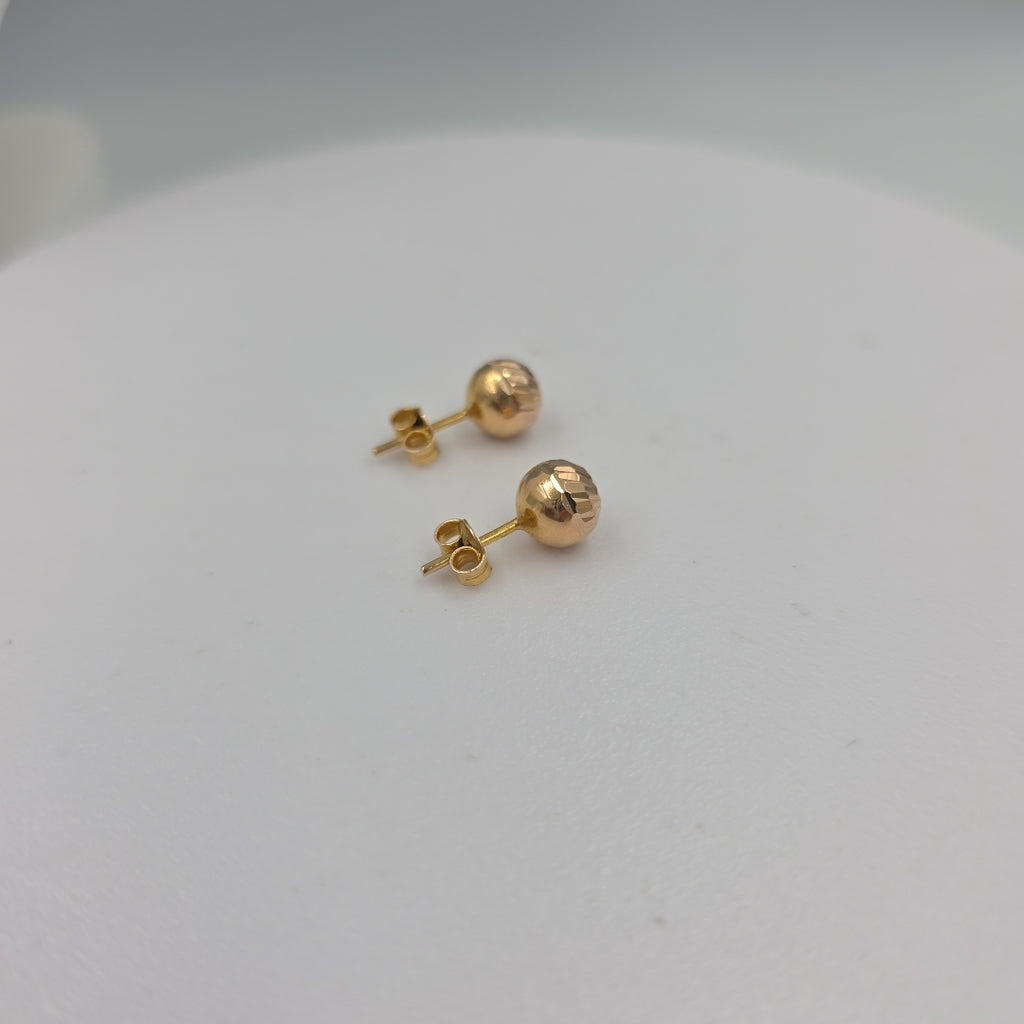 BROQUELES PAR ORO 14 K 1.3 GRMS (SEMINUEVO)