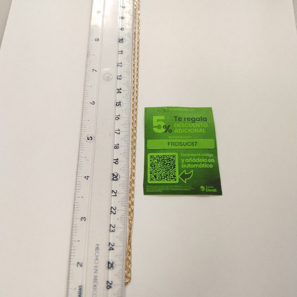 CADENA ORO 14 K 2,80 GRMS (SEMINUEVO)