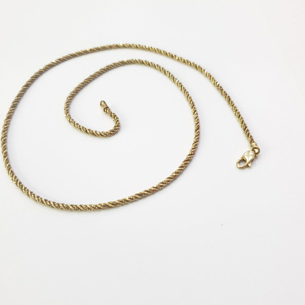 GARGANTILLA ORO 14 K 7,00 GRMS (SEMINUEVO)