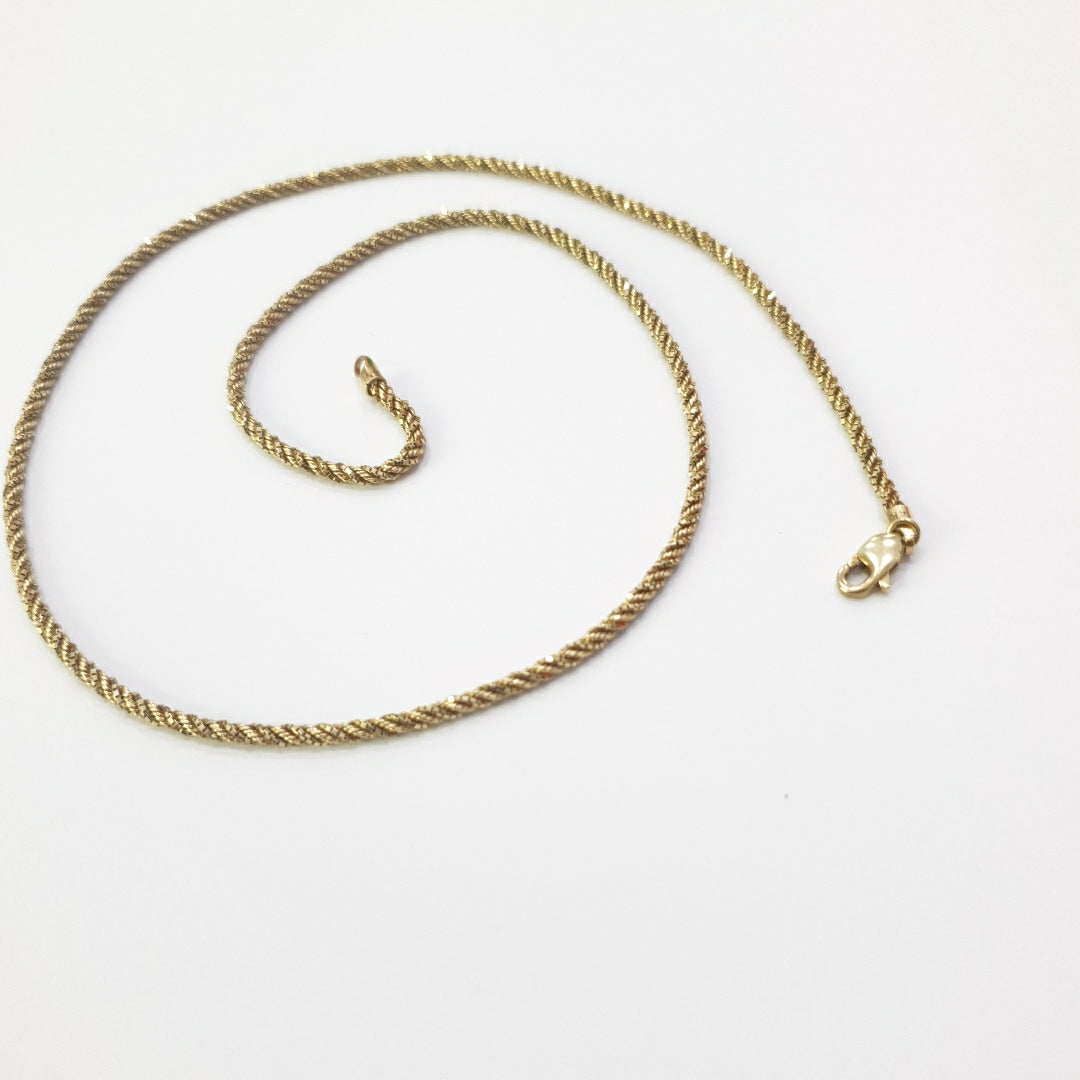 GARGANTILLA ORO 14 K 7,00 GRMS (SEMINUEVO)