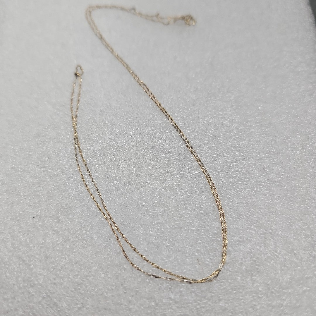 CADENA ORO 14 K 1.3 GRMS (SEMINUEVO)