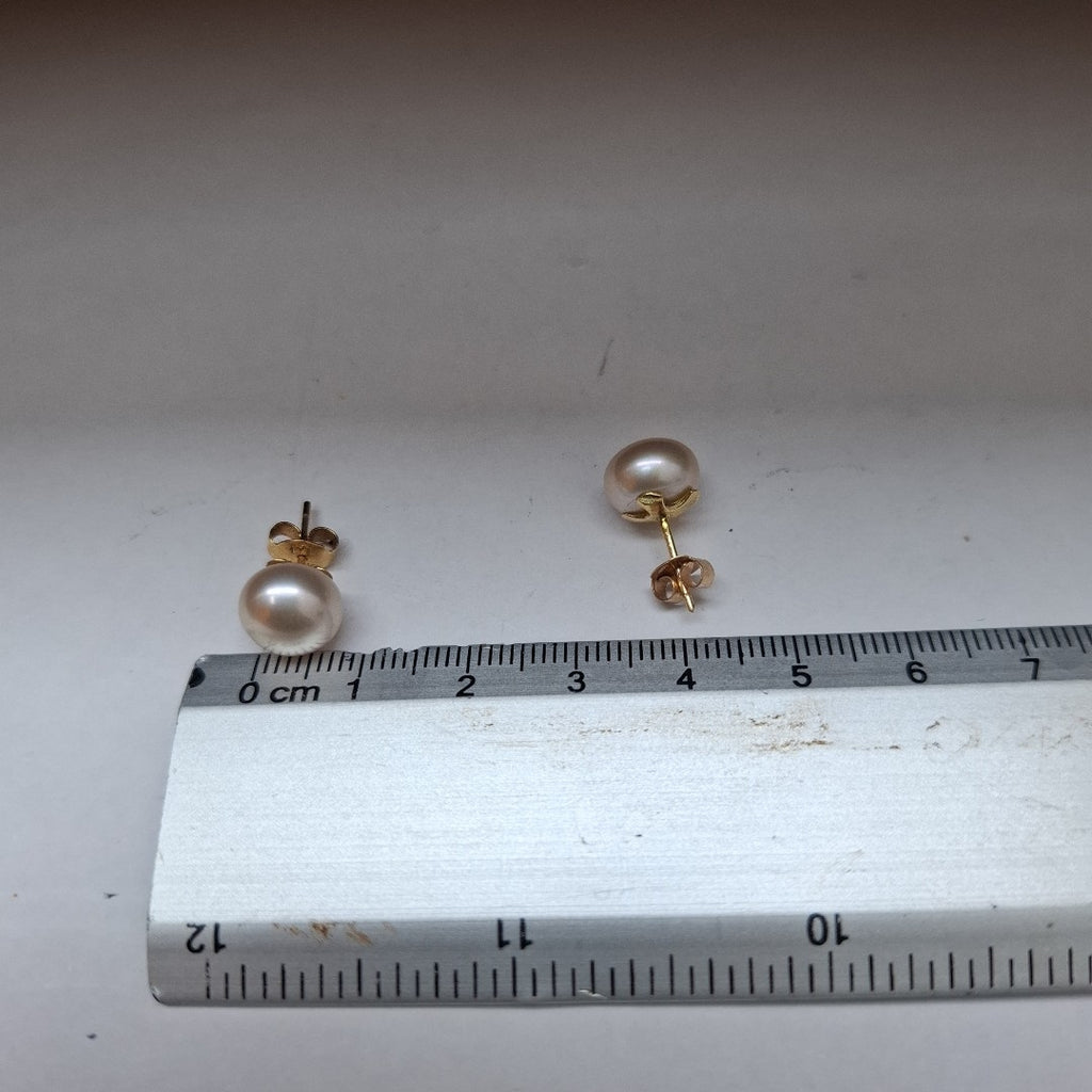 BROQUELES PAR ORO 14 K 2,70 GRMS (SEMINUEVO)