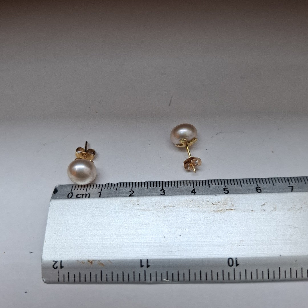 BROQUELES PAR ORO 14 K 2,70 GRMS (SEMINUEVO)