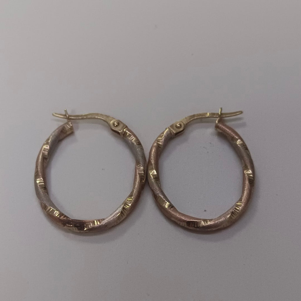 ARRACADAS PAR ORO 14 K 1,20 GRMS (SEMINUEVO)