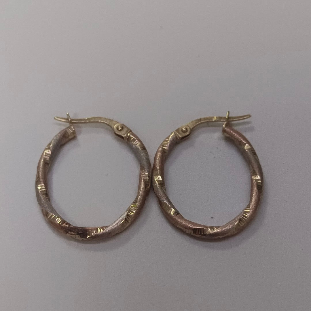 ARRACADAS PAR ORO 14 K 1,20 GRMS (SEMINUEVO)