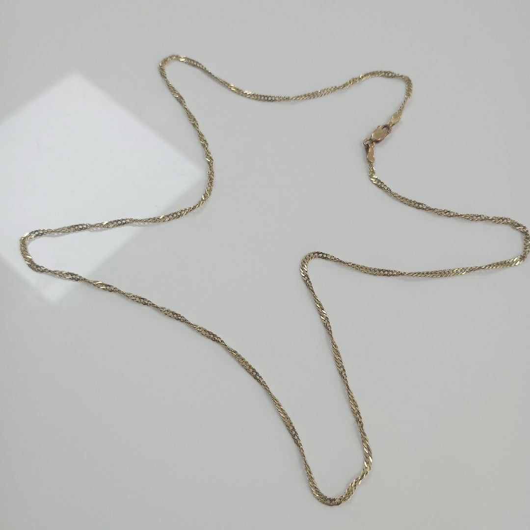 CADENA ORO 10 K 2,90 GRMS (SEMINUEVO)