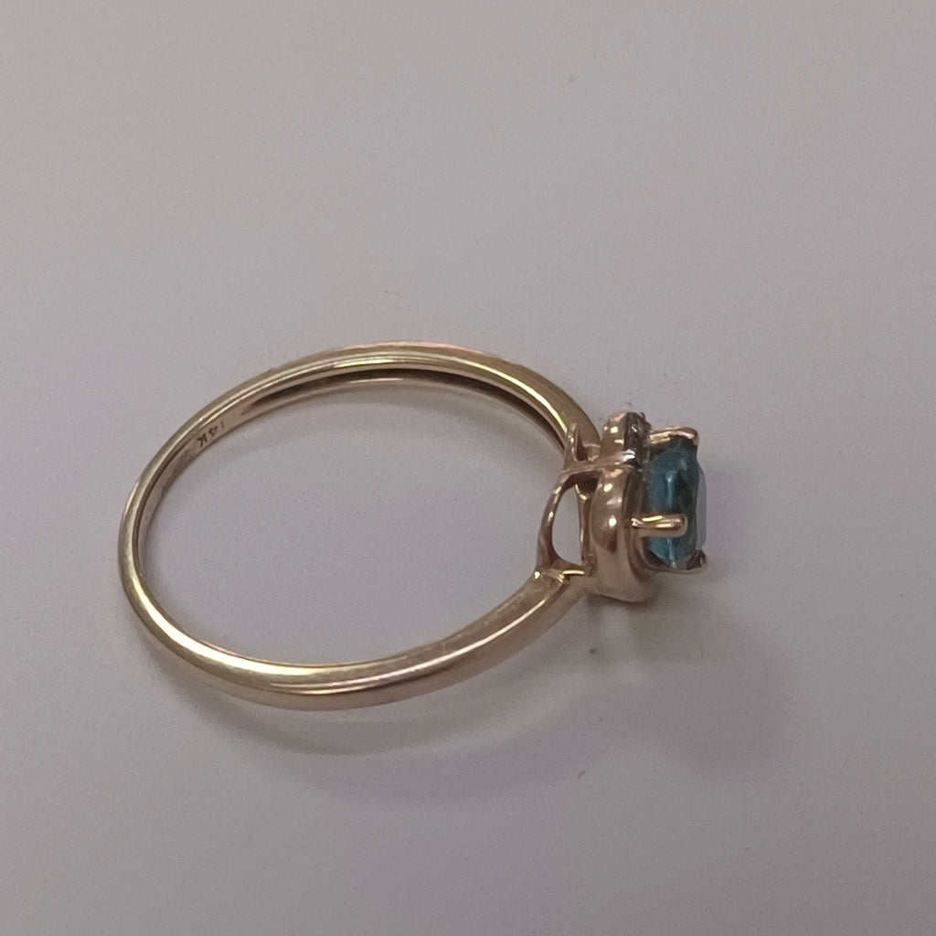 ANILLO ORO 14 K 1,90 GRMS (SEMINUEVO)
