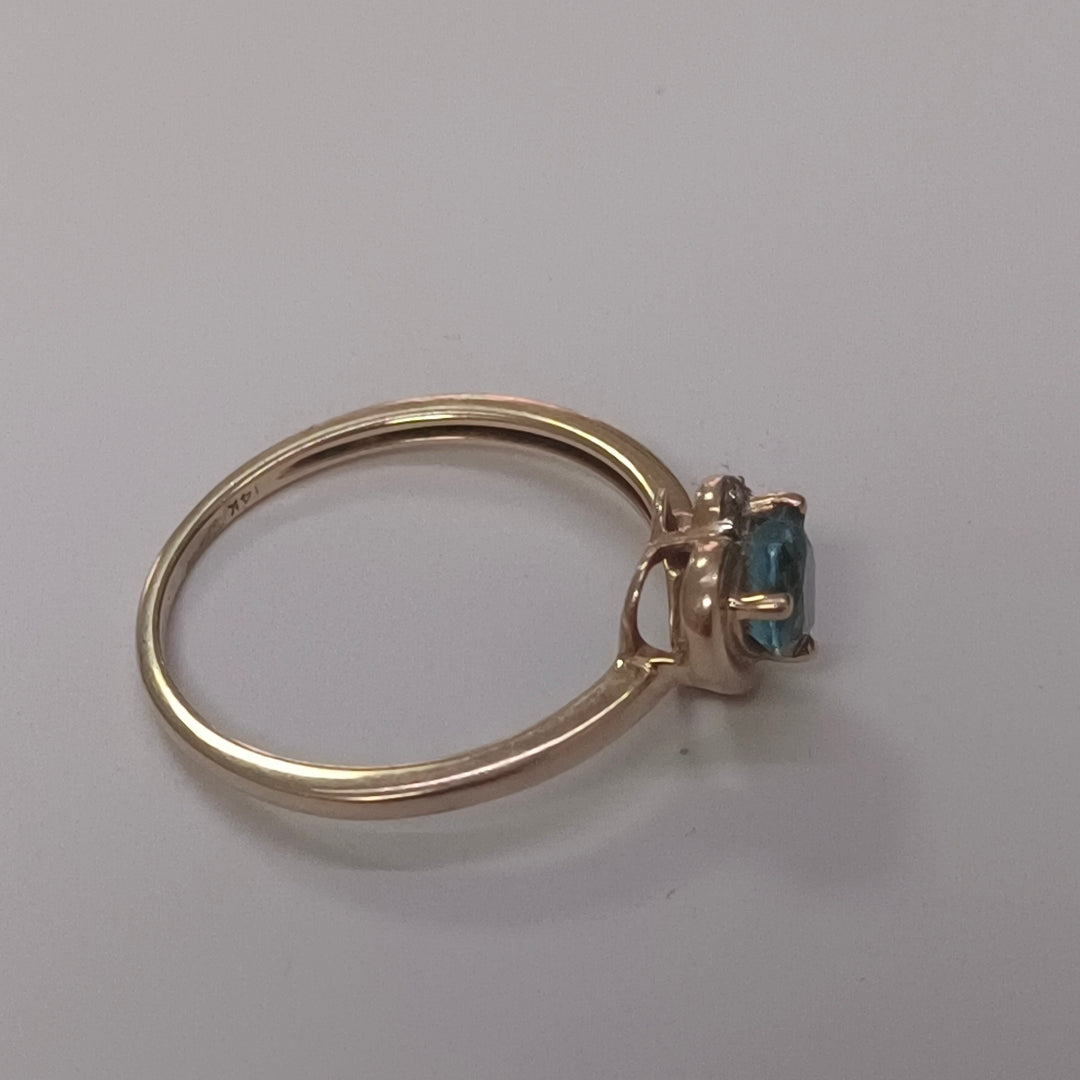 ANILLO ORO 14 K 1,90 GRMS (SEMINUEVO)