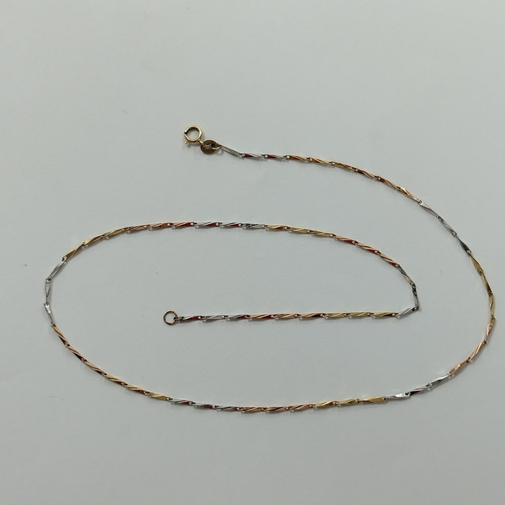 CADENA ORO 14 K 3.2 GRMS (SEMINUEVO)