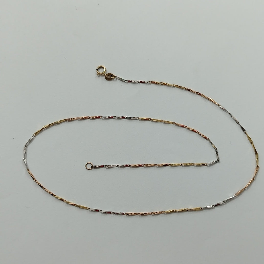 CADENA ORO 14 K 3.2 GRMS (SEMINUEVO)