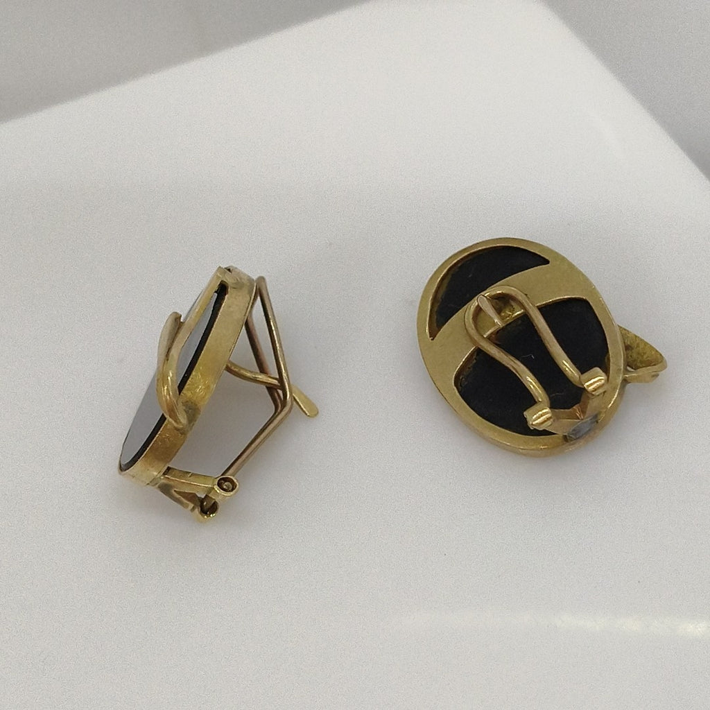 ARETES PAR ORO 14 K 6,00 GRMS (SEMINUEVO)