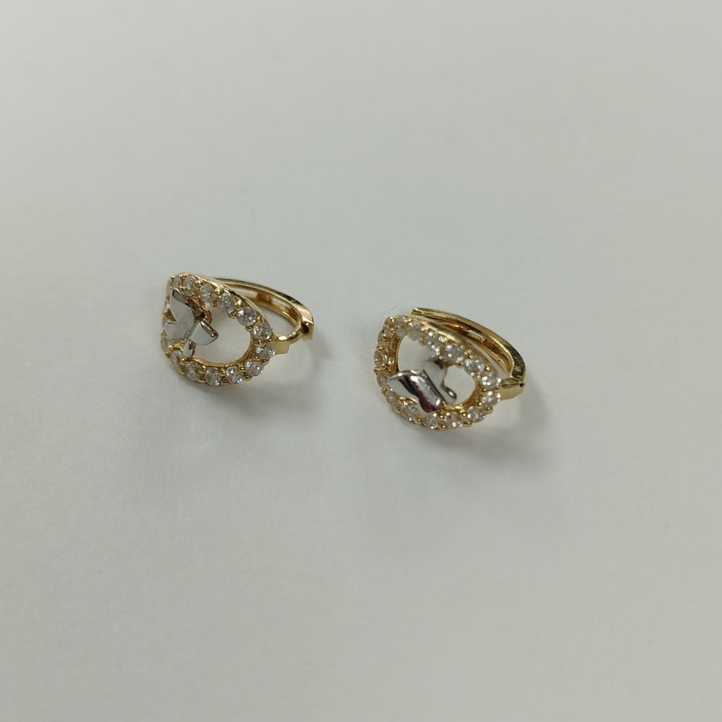 ARETES PAR ORO 14 K 2.1 GRMS (SEMINUEVO)