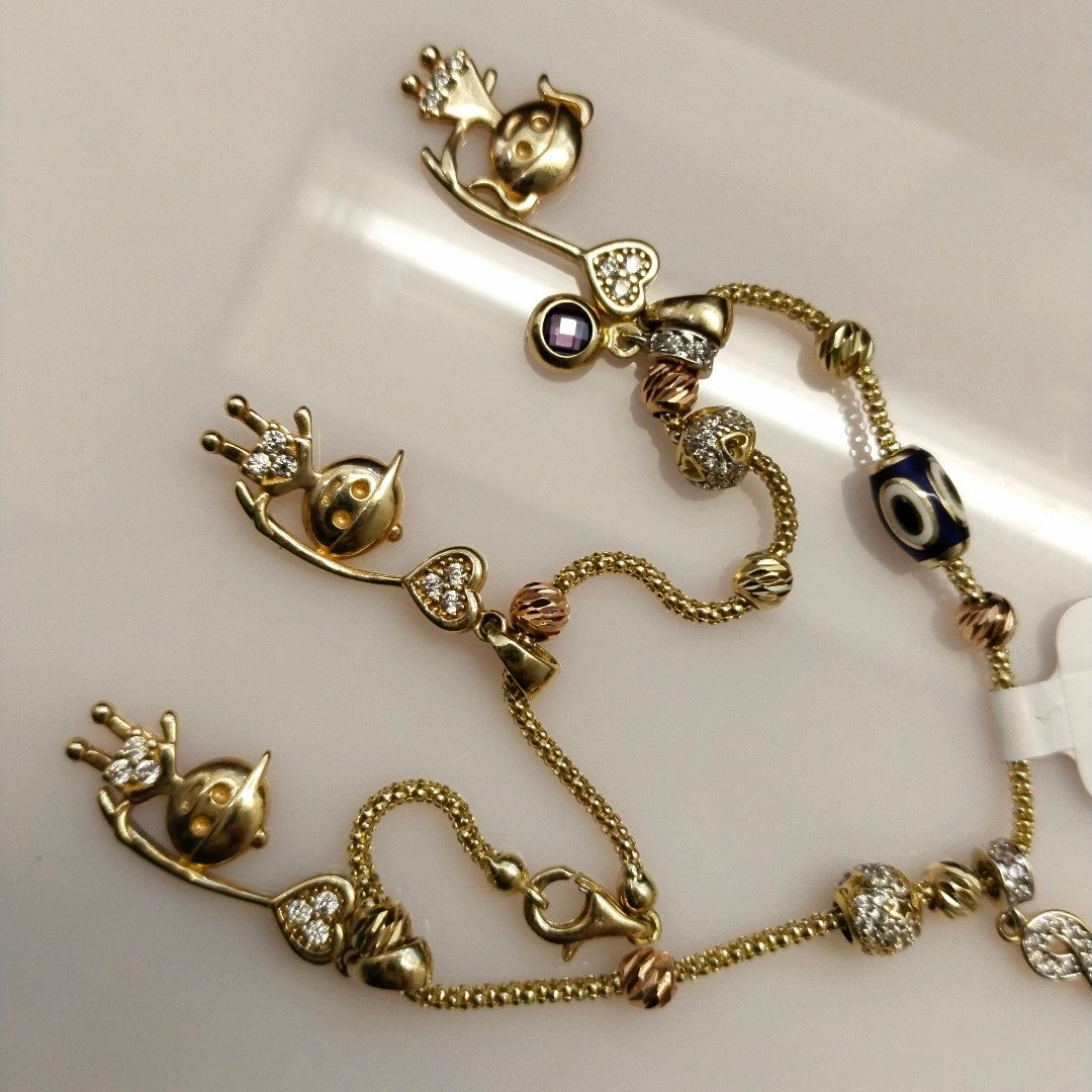 PULSERA ORO 10 K 9.4 GRMS (SEMINUEVO)