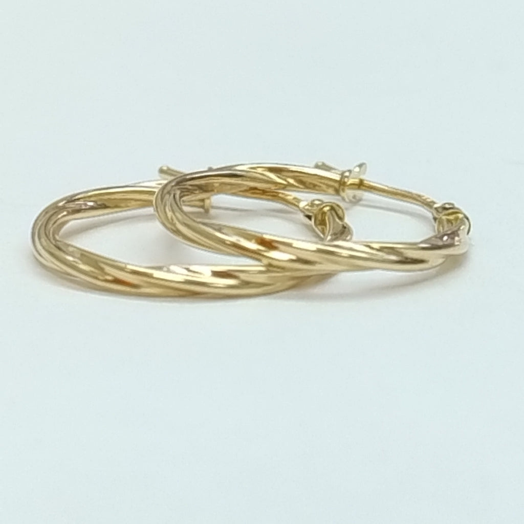 ARRACADAS PAR ORO 14 K 0.8 GRMS (SEMINUEVO)