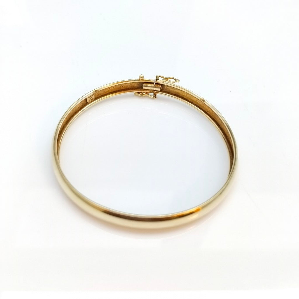PULSERA RIGIDA ORO 14 K 10.7 GRMS (SEMINUEVO)