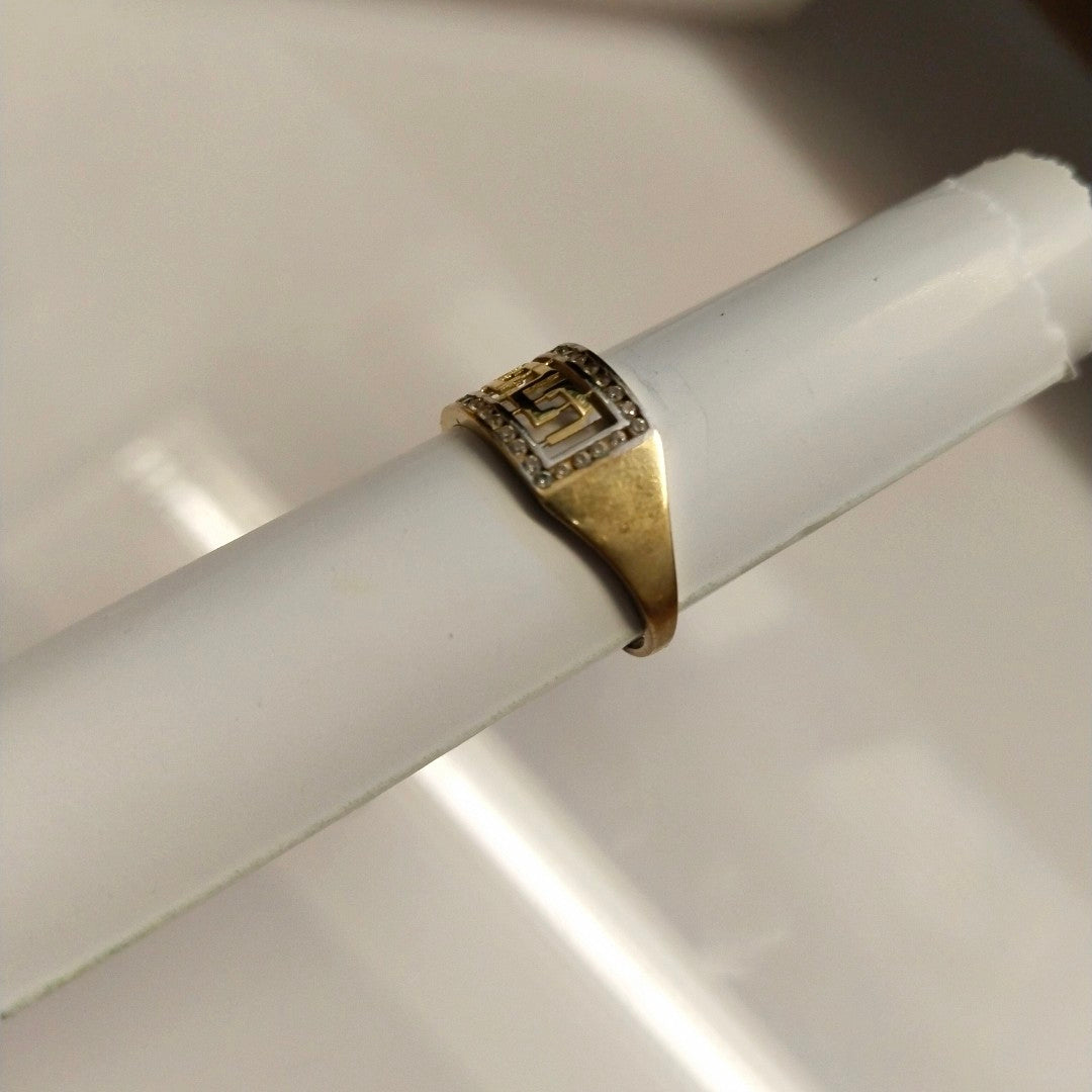 ANILLO ORO 10 K 1.9 GRMS (SEMINUEVO)