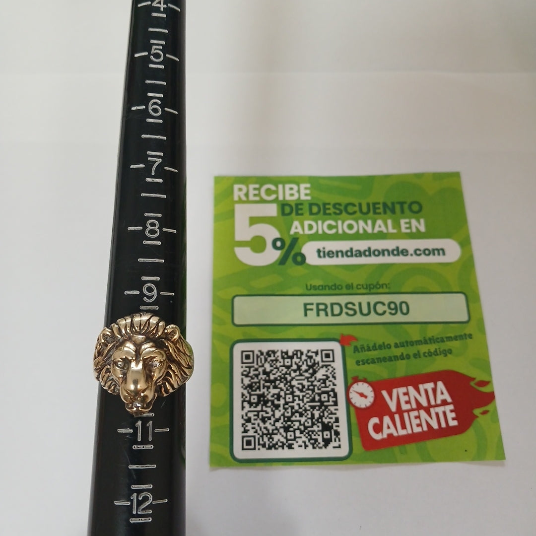 ANILLO ORO 10 K 18.2 GRMS (SEMINUEVO)