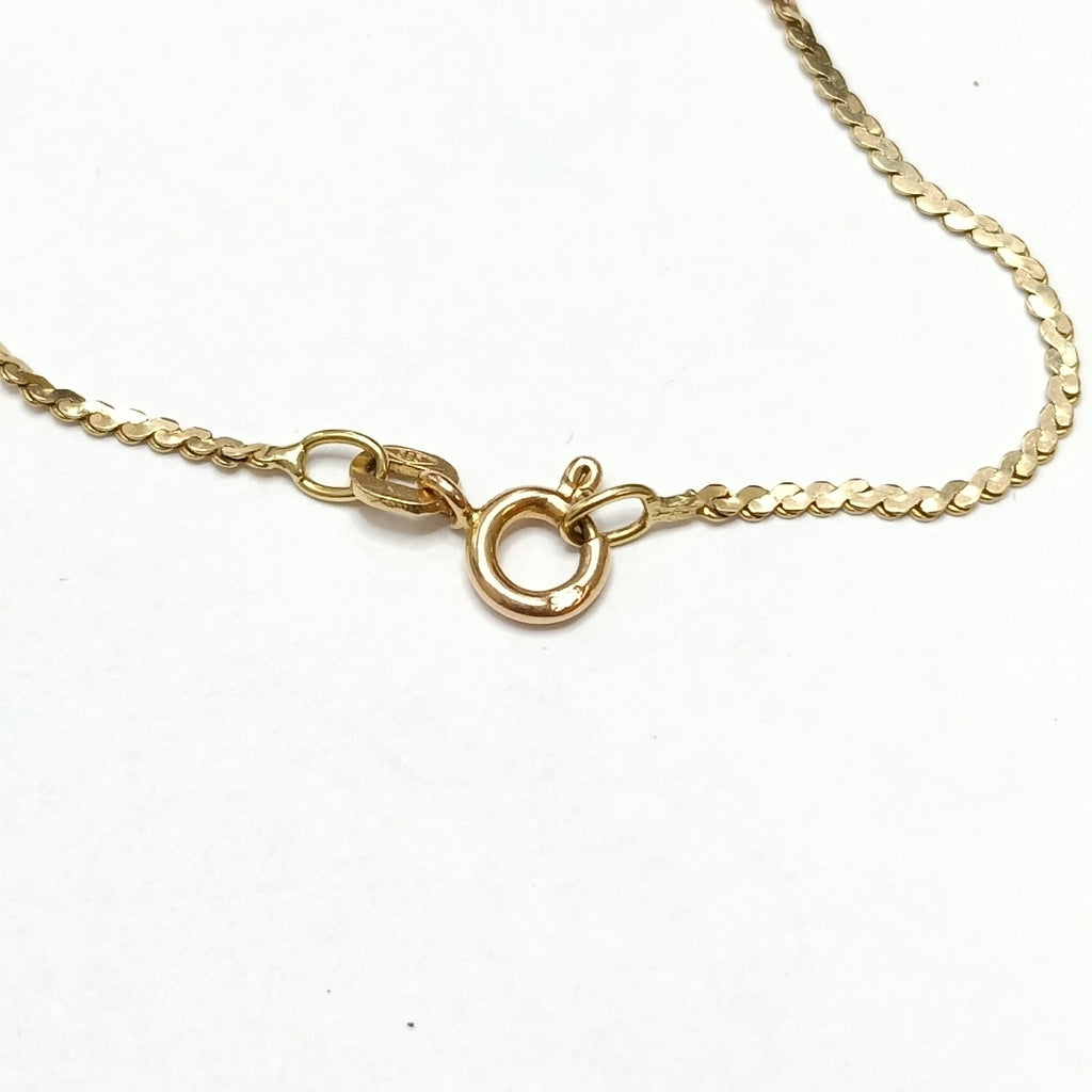 CADENA,DIJE ORO 14 K 6,00 GRMS (SEMINUEVO)