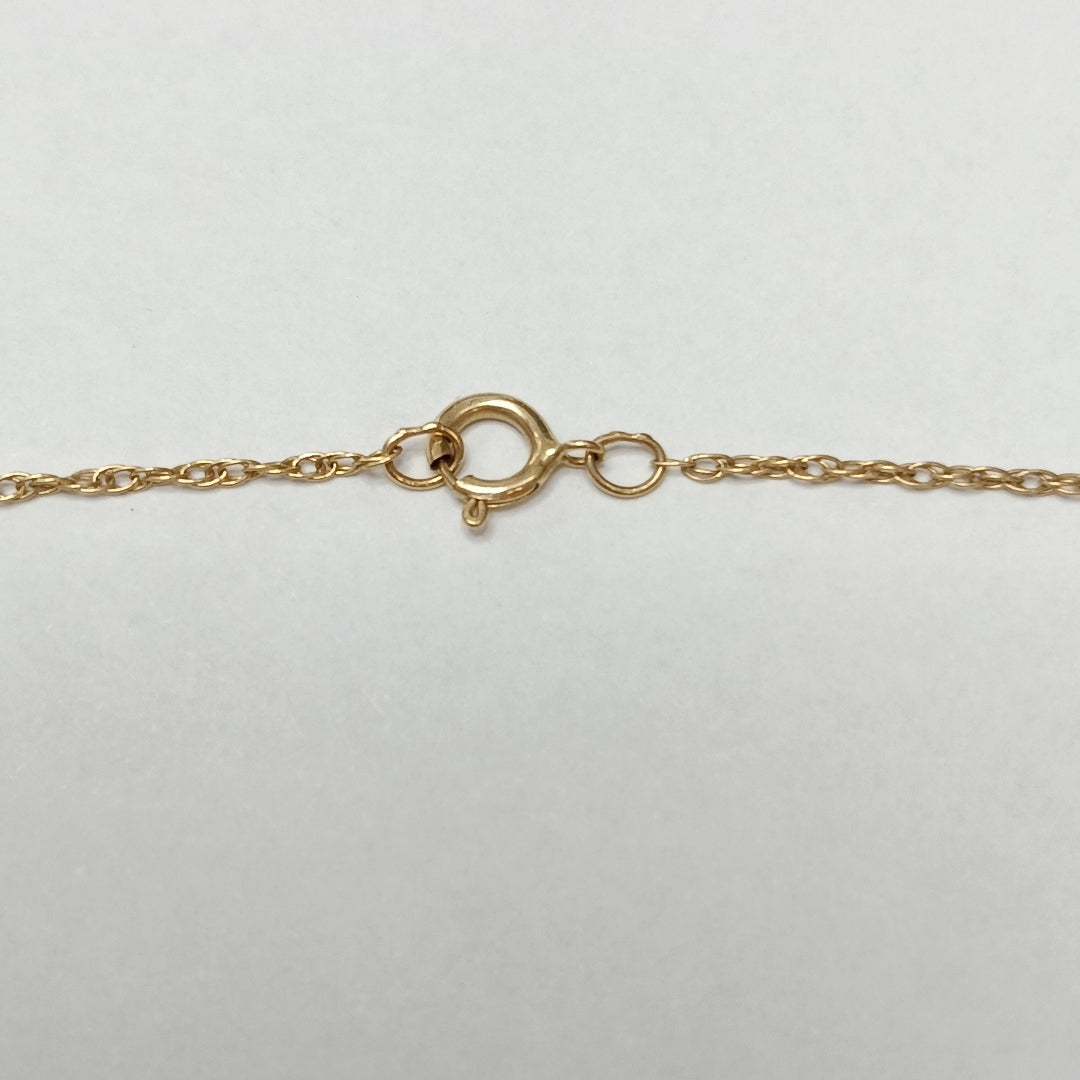 CADENA,DIJE ORO 14 K 2,90 GRMS (SEMINUEVO)