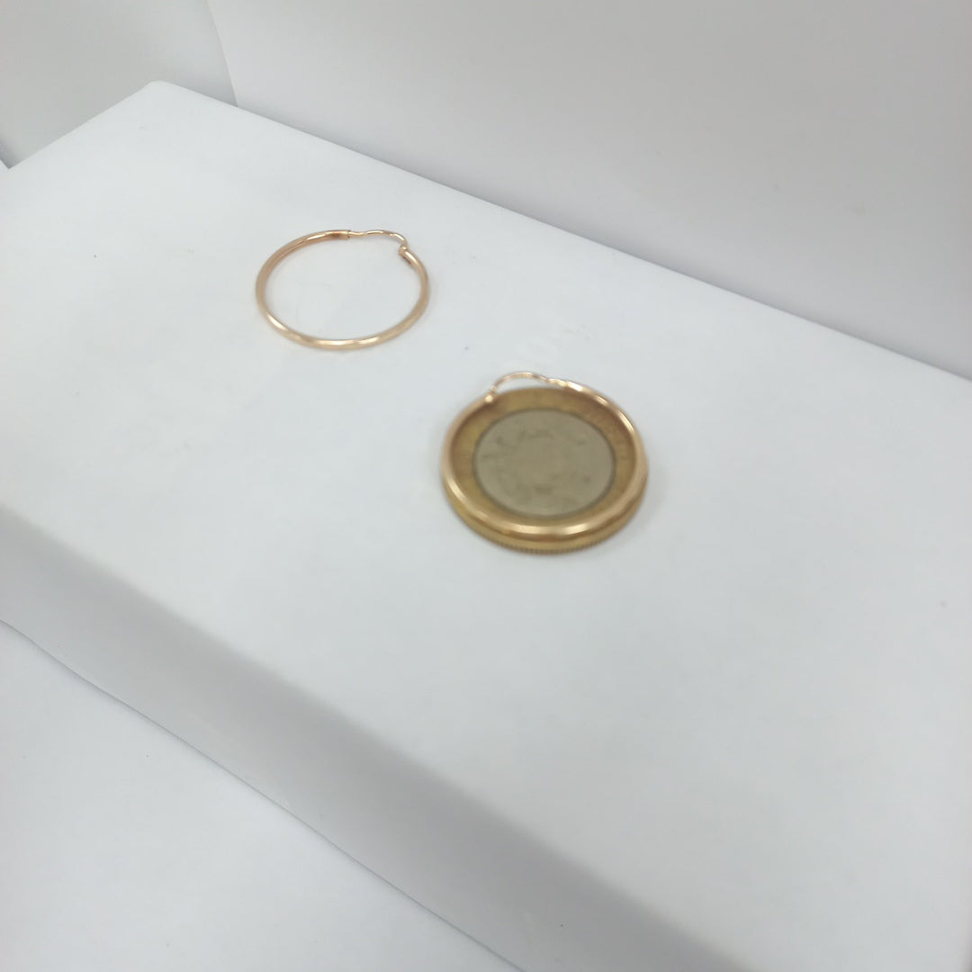 ARRACADAS PAR ORO 10 K 1.5 GRMS (SEMINUEVO)