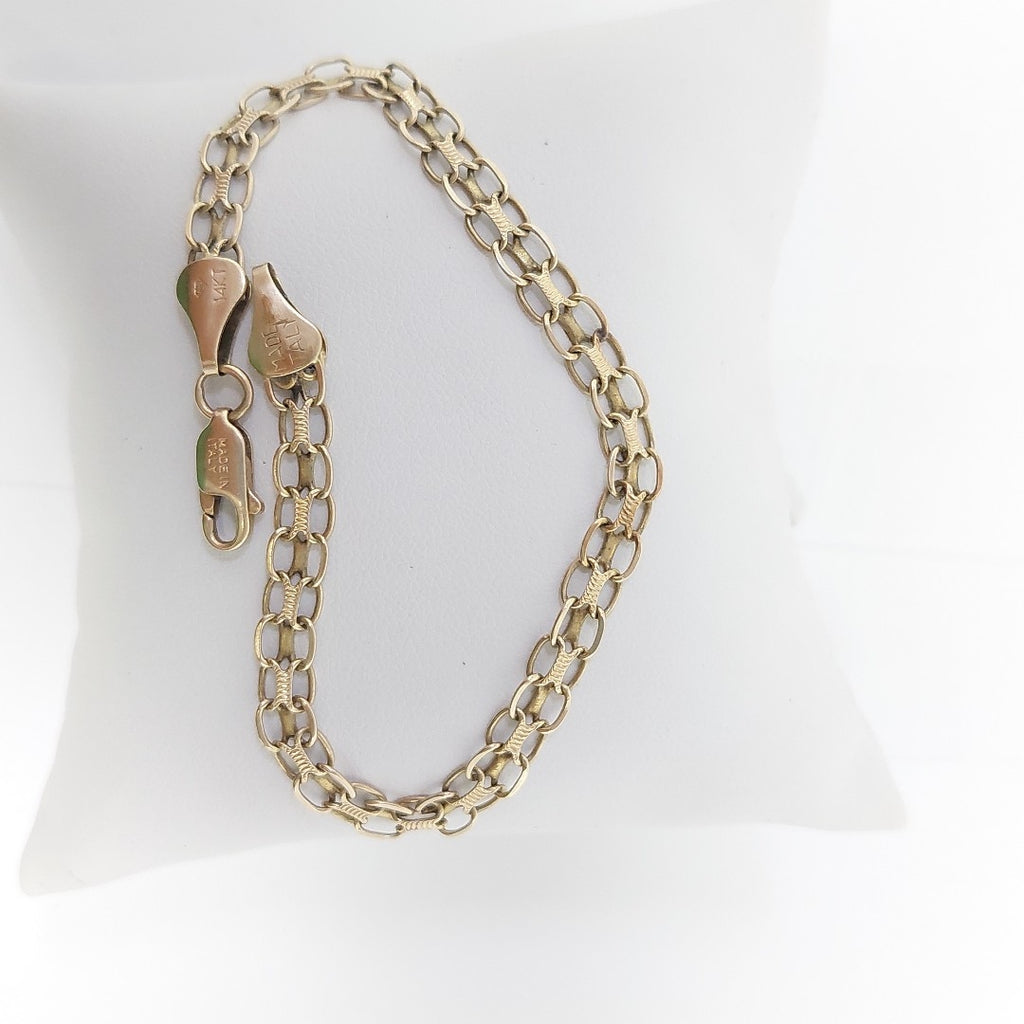 PULSERA ORO 14 K 4.6 GRMS (SEMINUEVO)