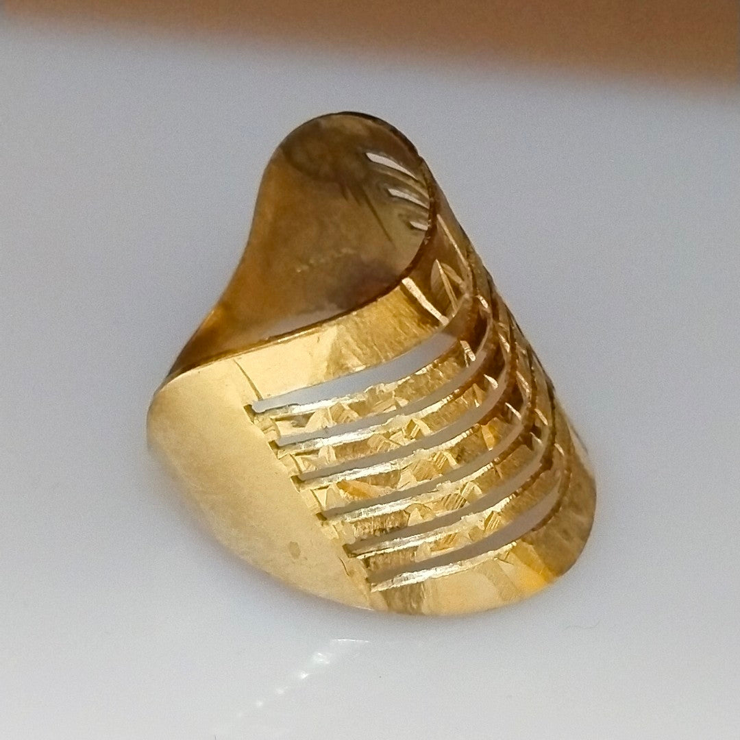 ANILLO ORO 8 K 3.7 GRMS (SEMINUEVO)