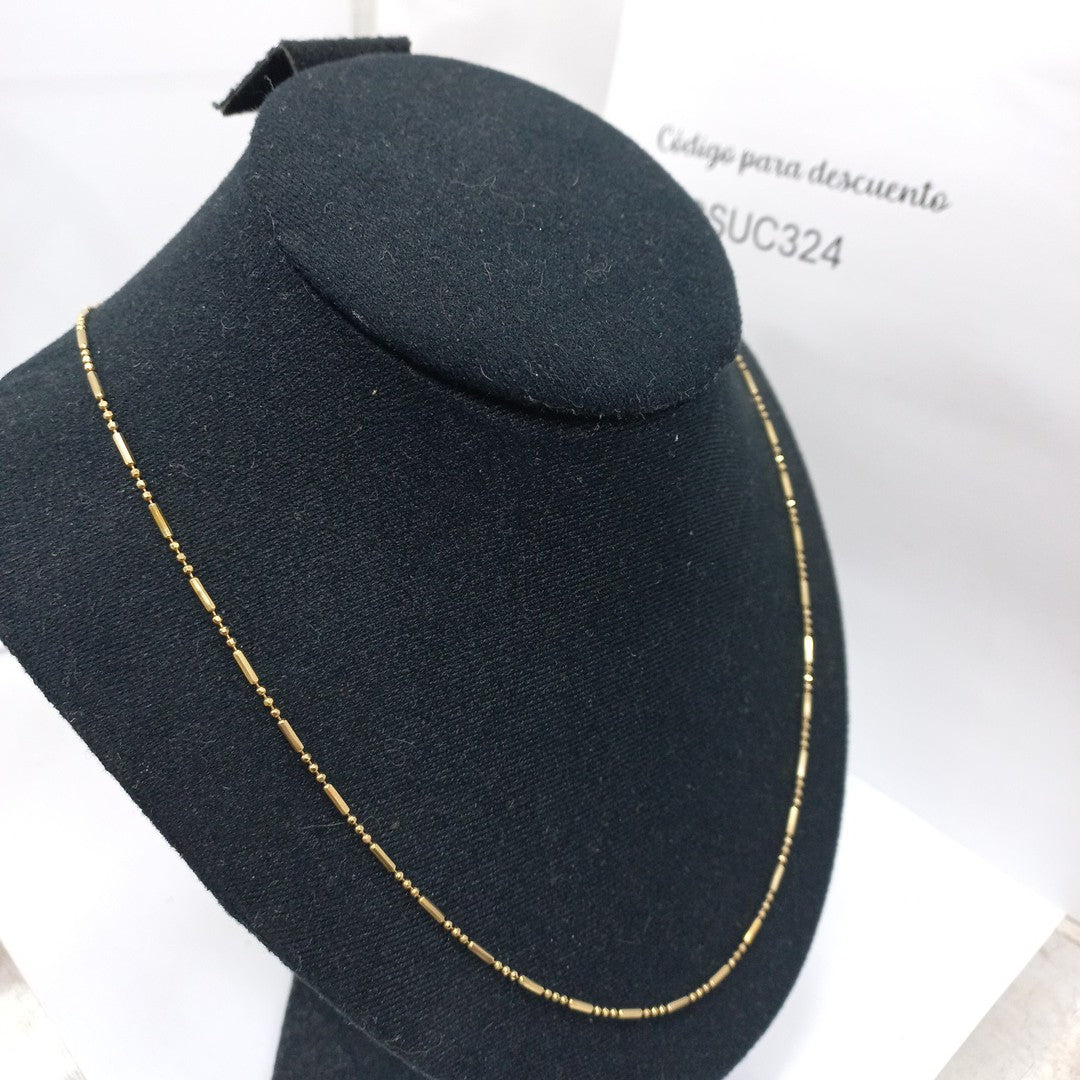 CADENA ORO 14 K 4.3 GRMS (SEMINUEVO)