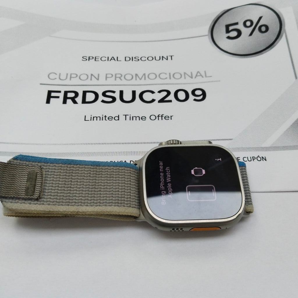 SMARTWATCH APPLE ULTRA TITANIO A2622 49 MM GPS + CELULAR