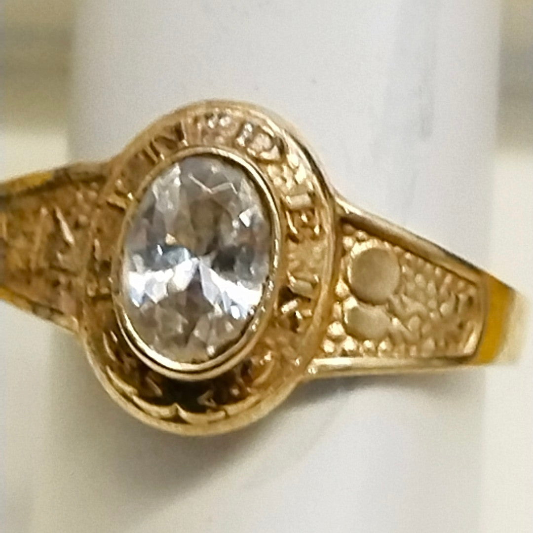 ANILLO ORO 10 K 1.4 GRMS (SEMINUEVO)