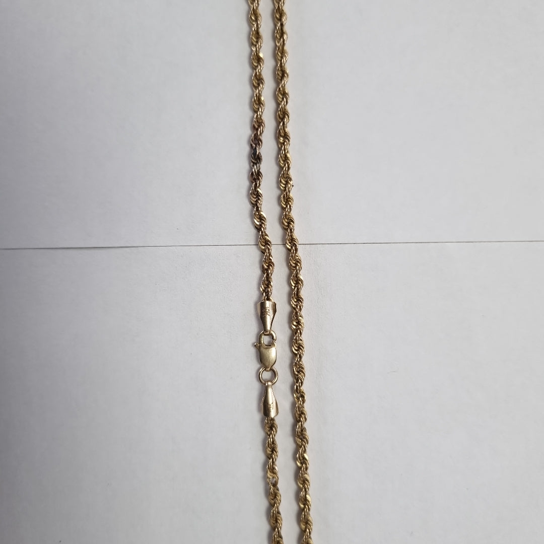 CADENA, DIJE ORO 10 K 4.4 GRMS (SEMINUEVO)
