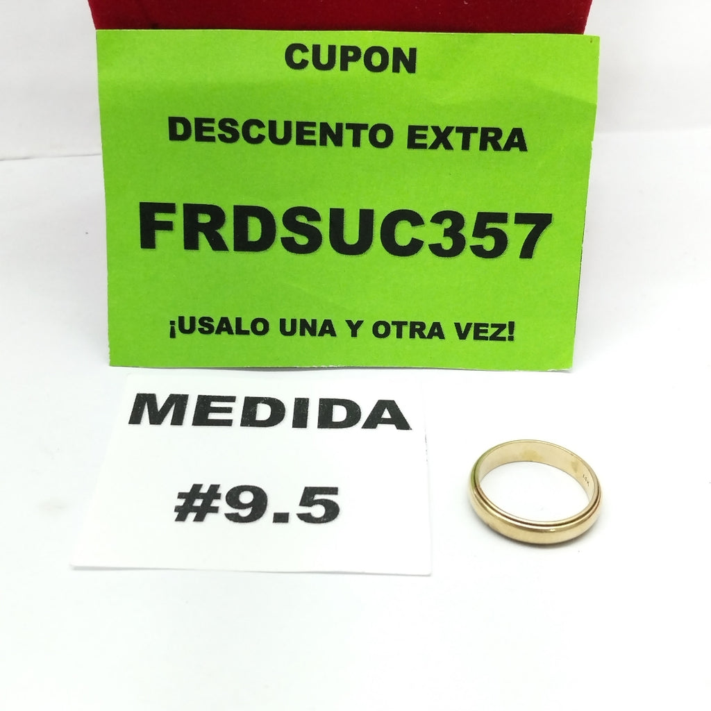 ARGOLLA ORO 14 K 6.6 GRMS (SEMINUEVO)