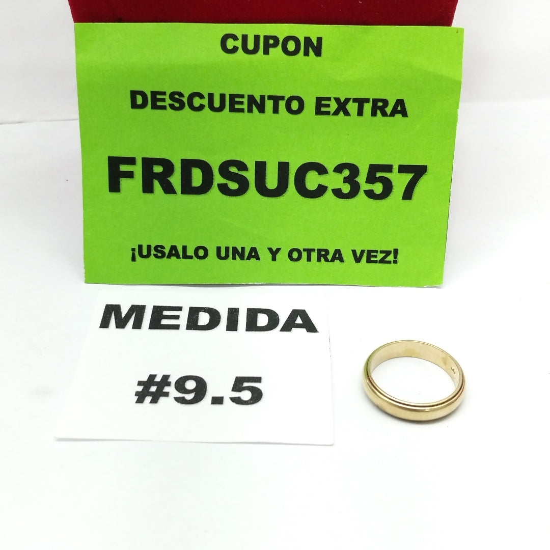 ARGOLLA ORO 14 K 6.6 GRMS (SEMINUEVO)