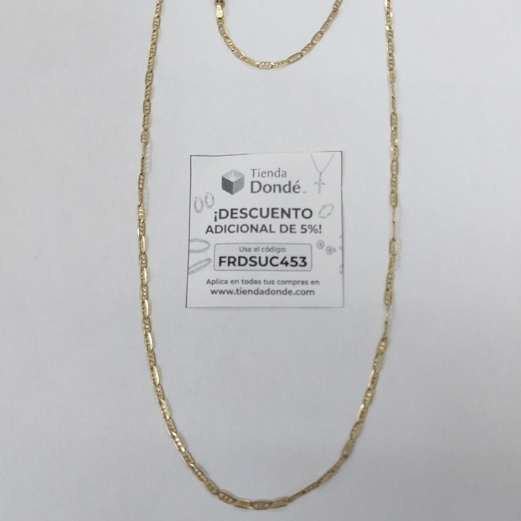 CADENA ORO 14 K 5,00 GRMS (SEMINUEVO)