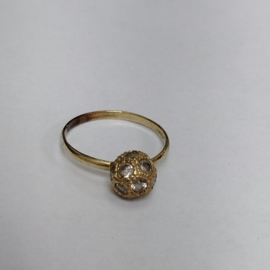 ANILLO ORO 10 K 1.7 GRMS (SEMINUEVO)