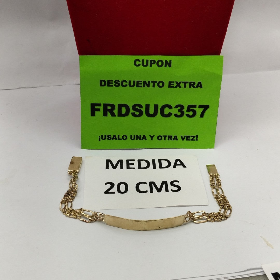 ESCLAVA ORO 10 K 8,30 GRMS (SEMINUEVO)